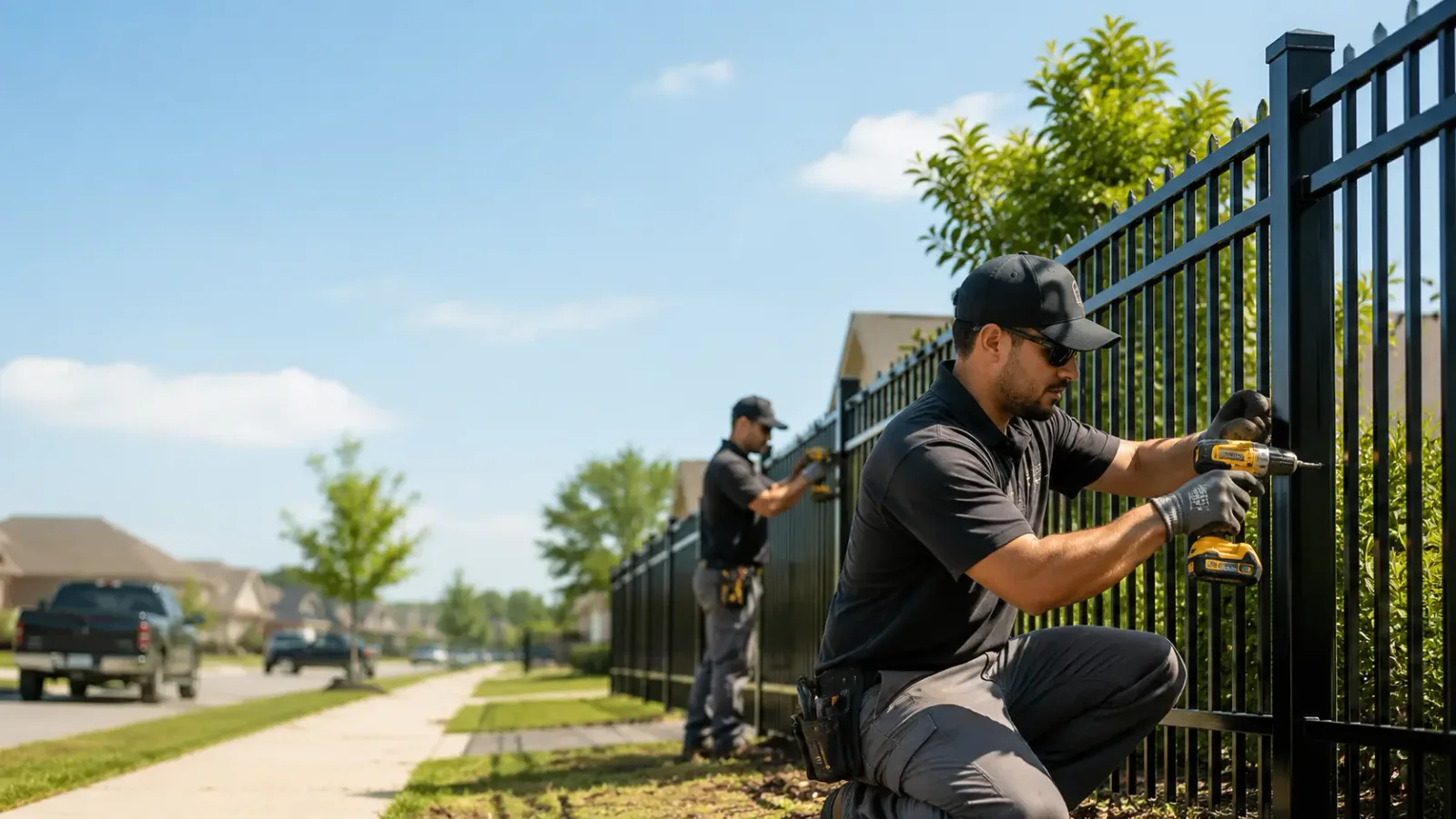 Metal Fence Installation in Rains, SC